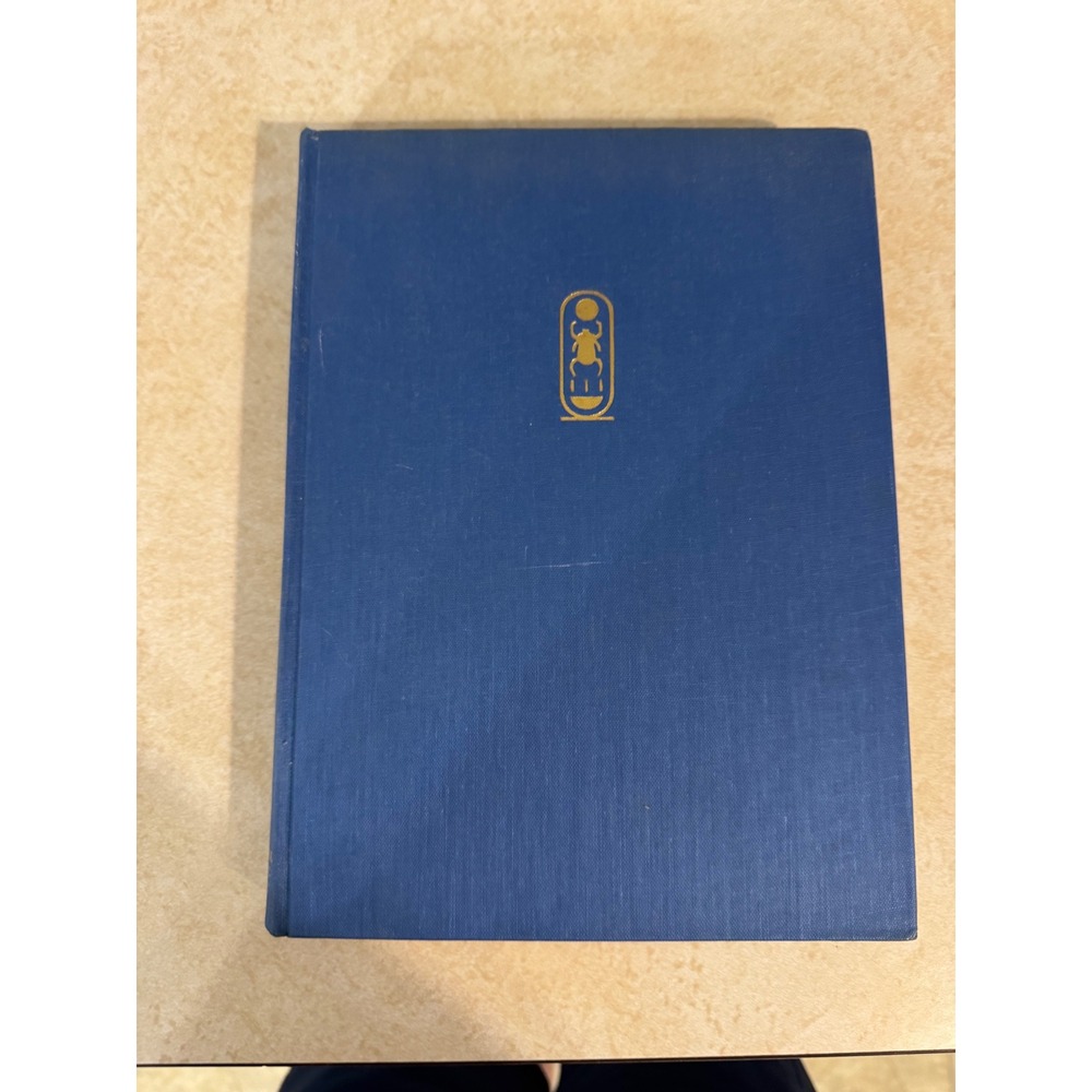 Tutankhamen Life and Death of a Pharaoh 1963 Hardcover Christiane Noblecourt
